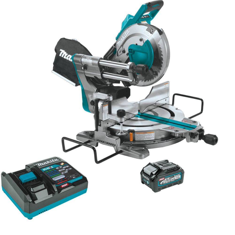 Makita GSL03M1 40V max XGT 10" Compound Miter Saw Kit