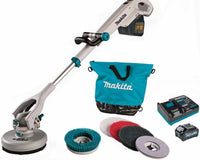 Makita GSP01M1 40V max XGT Brushless Cordless Telescoping 8" Polisher/Scrubber Kit w/4.0Ah Battery