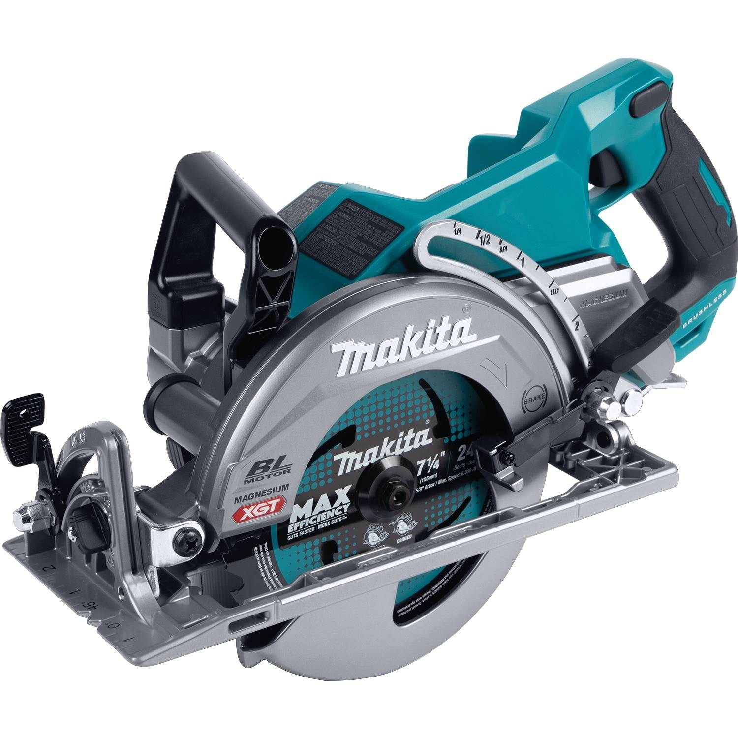 Makita GSR01M1 40V max XGT® Rear Handle 7-1/4” Circular Saw Kit, 4.0 Ah - 2