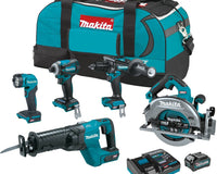 Makita GT501M 40V max XGT Brushless Cordless 5-Pc. Combo Kit (4.0Ah)
