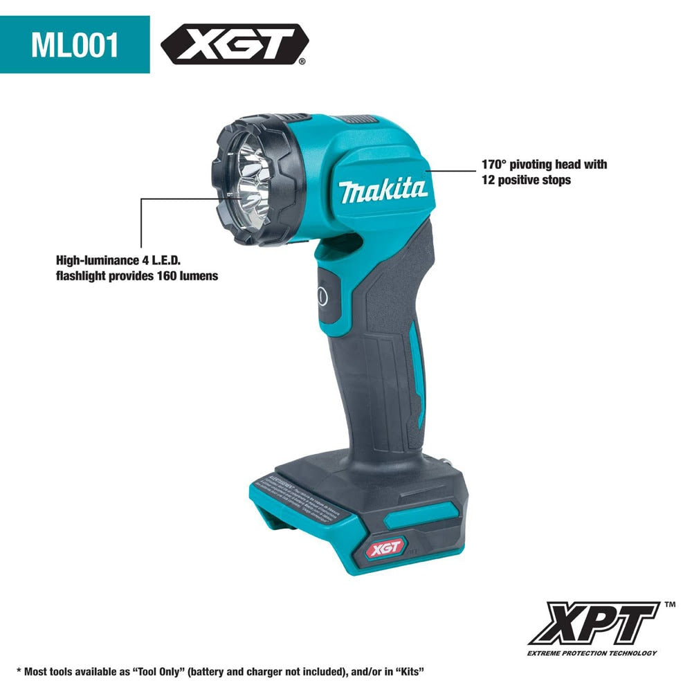 Makita GT501M 40V max XGT Brushless Cordless 5-Pc. Combo Kit (4.0Ah) - 3