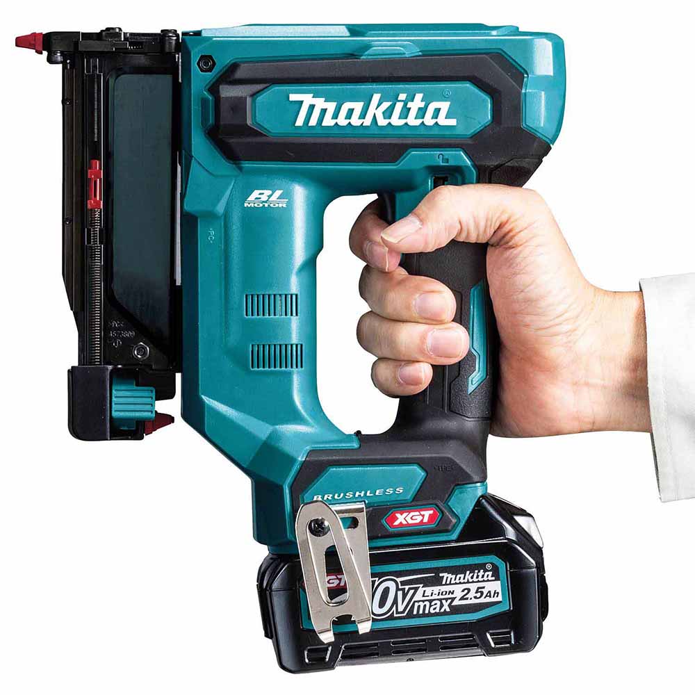 Makita GTP01D1 40V max XGT Brushless Cordless Pin Nailer Kit, 23 Ga. (2.5Ah) - 7