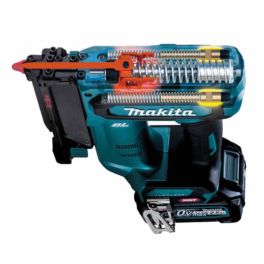 Makita GTP01D1 40V max XGT Brushless Cordless Pin Nailer Kit, 23 Ga. (2.5Ah) - 8