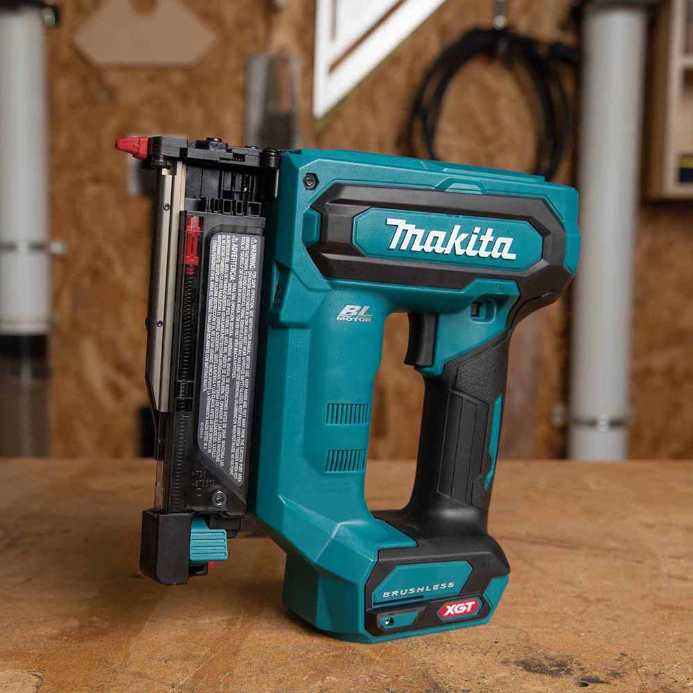 Makita GTP01Z 40V max XGT Brushless Cordless Pin Nailer, 23 Ga., Tool Only - 6