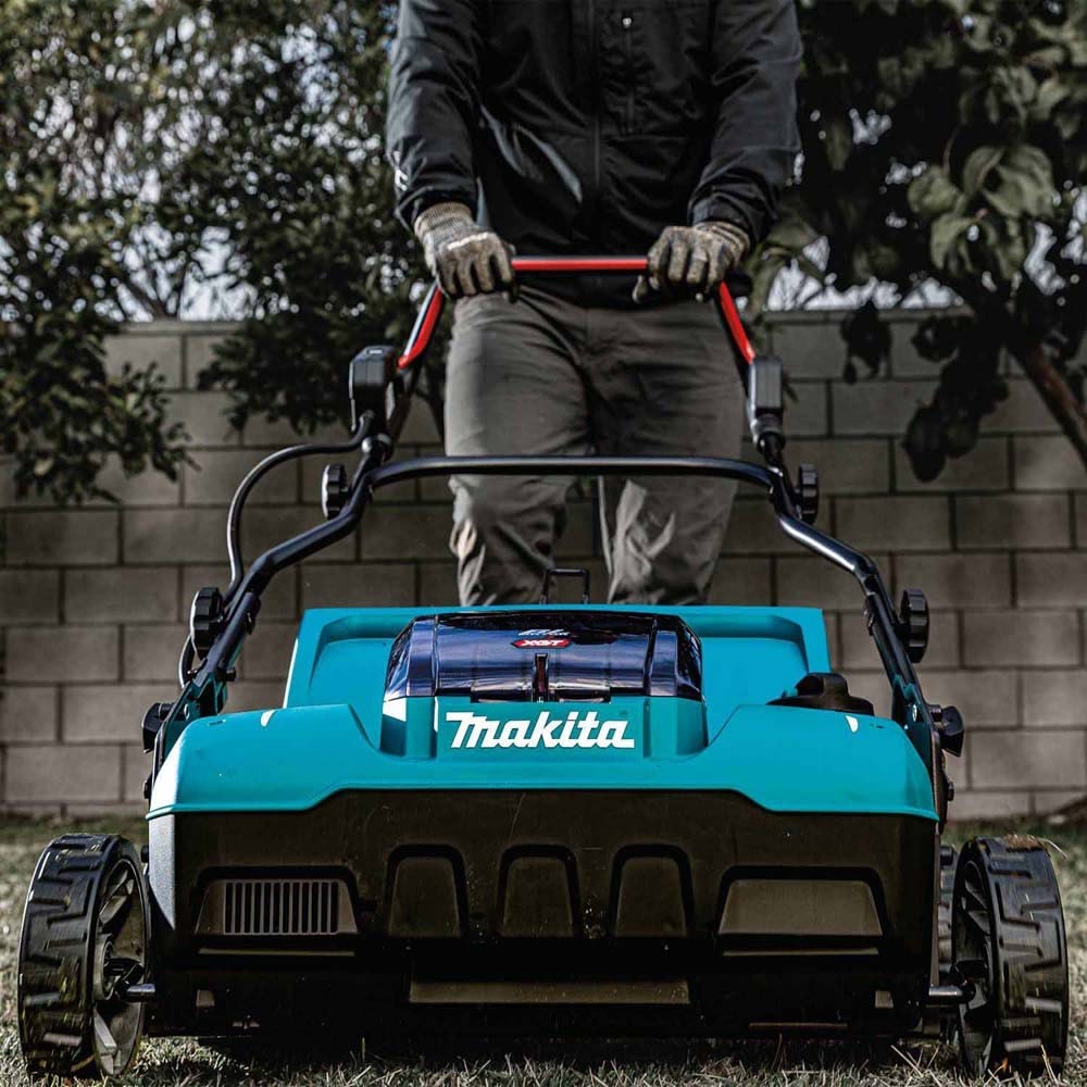 Makita GVU01SM 40V max XGT Brushless Cordless 15 in Dethatcher Scarifier Kit (2 4.0Ah Batteries) - 10