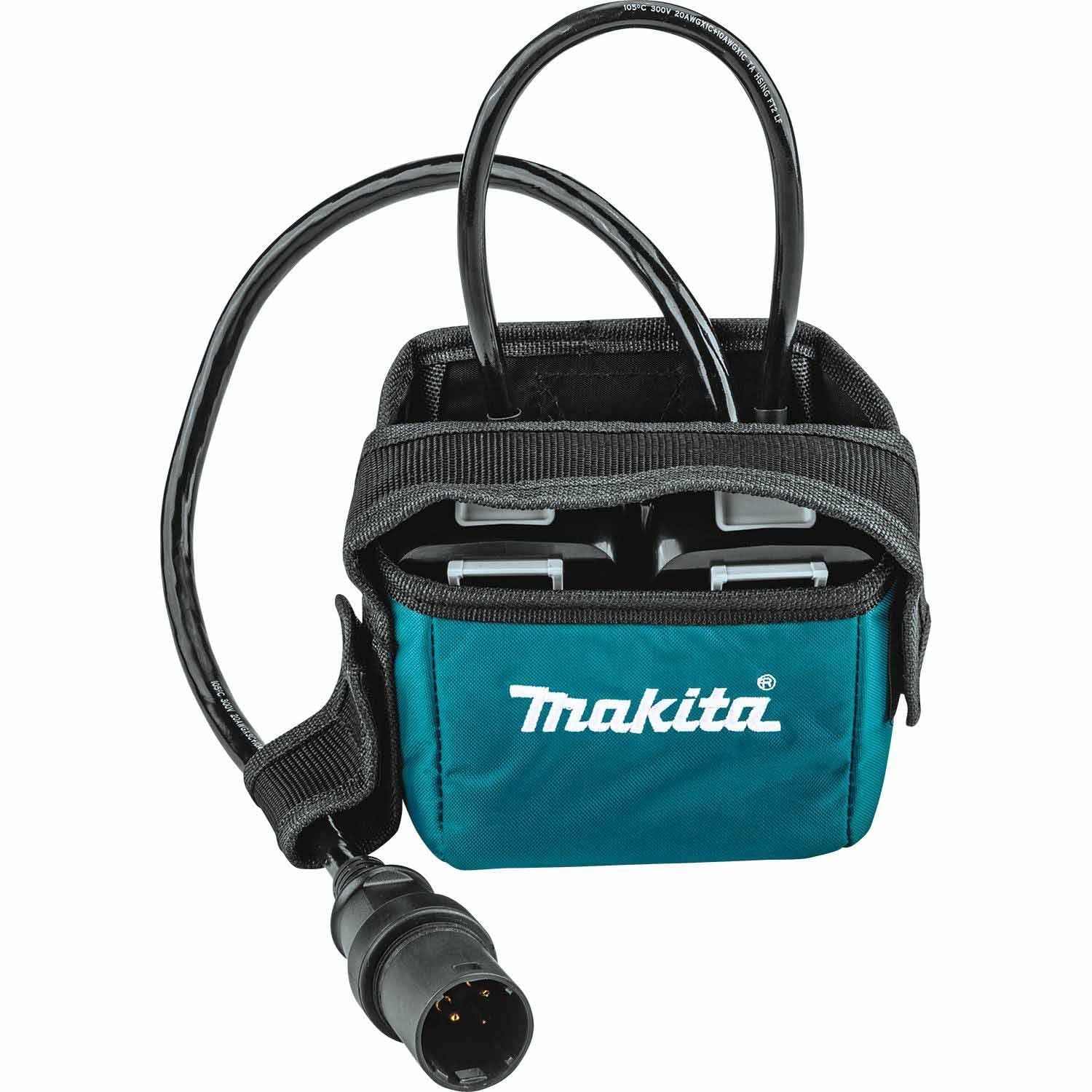 Makita PDC01G6 LXT® and LXT® X2 (36V) Portable Backpack Power Supply, 6 ea. BL1860B battery (6.0Ah) - 3