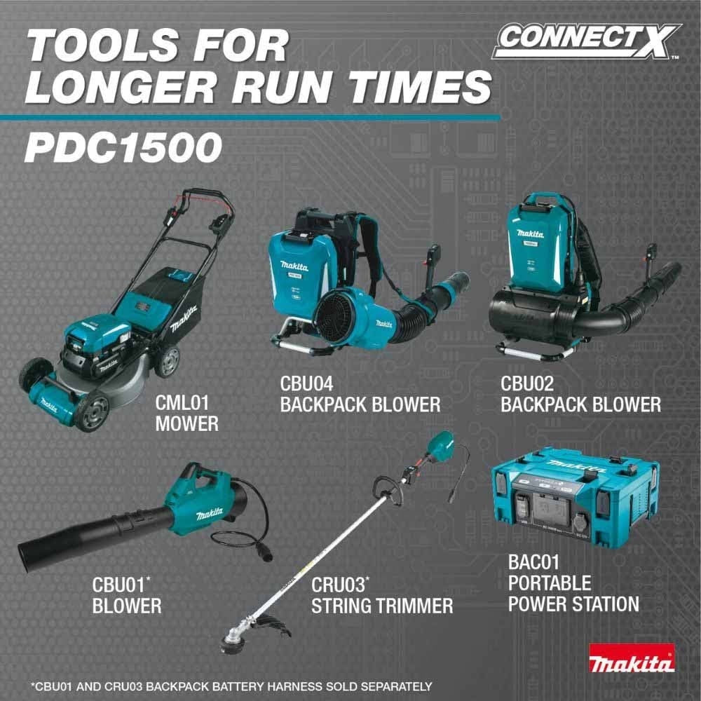 Makita PDC1500 40V max ConnectX 1,500Wh Portable Power Supply(Battery Only) - 15