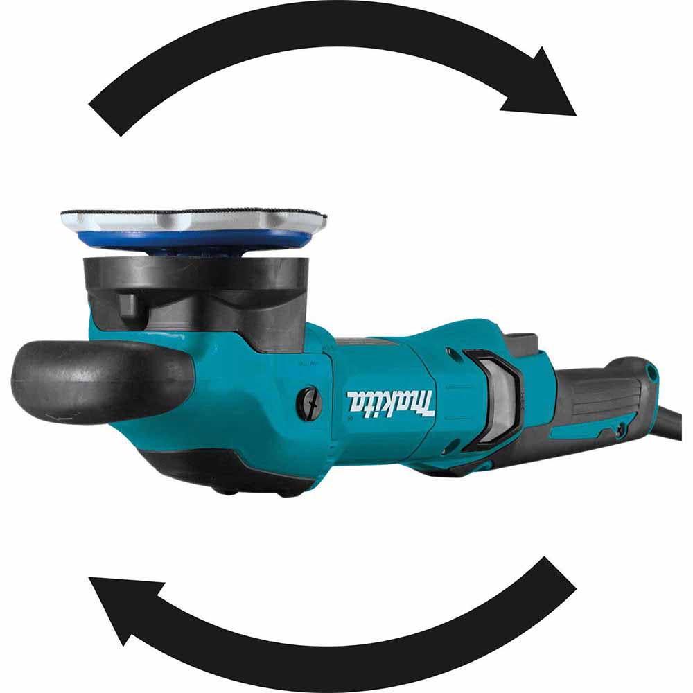 Makita PO5000CX1 5" Dual Action Random Orbit Polisher - 5