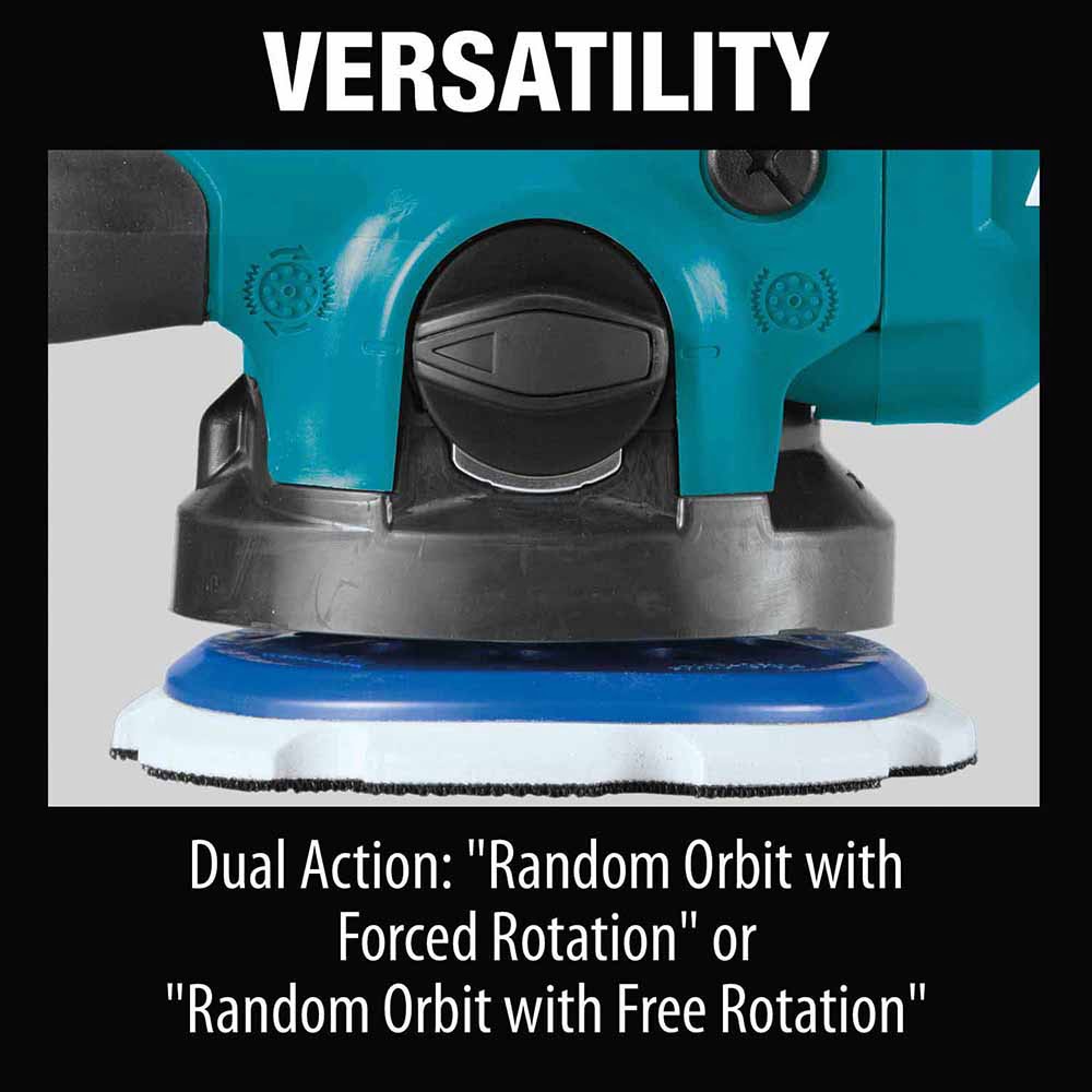 Makita PO5000CX1 5" Dual Action Random Orbit Polisher - 8