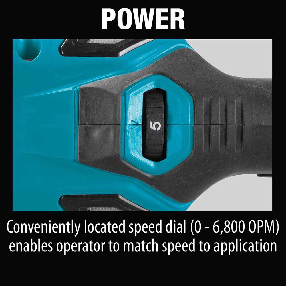 Makita PO5000CX1 5" Dual Action Random Orbit Polisher - 9