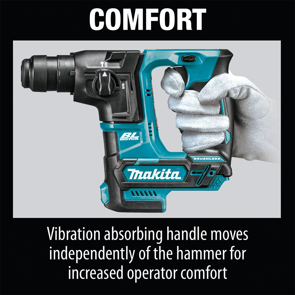 Makita RH01Z 12V max CXT 5/8" Rotary Hammer (Tool Only) - 7