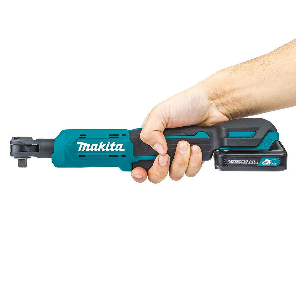 Makita RW01R1 12V max CXT 3/8" / 1/4" Square Drive Ratchet Kit (2.0Ah) - 4