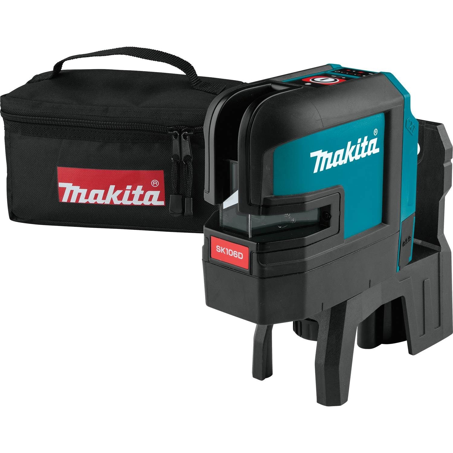 Makita SK106DZ 12V Max CXT Self-Leveling Cross-Line/4-Point Red Beam Laser