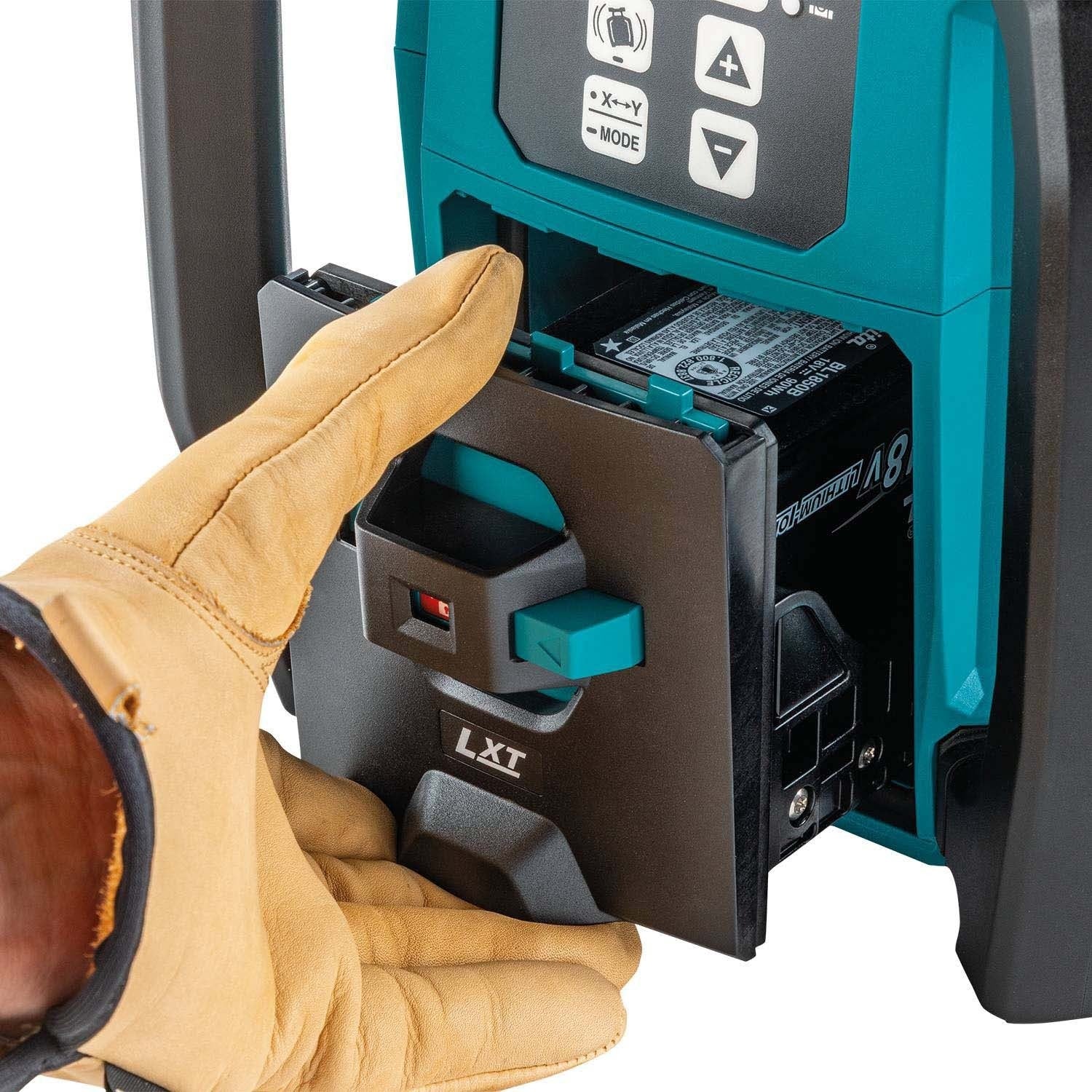 Makita SKR001Z 18V LXT Green Dual Slope 360 Degree Rotary Laser Level 2600 ft with Case (Tool Only) - 24