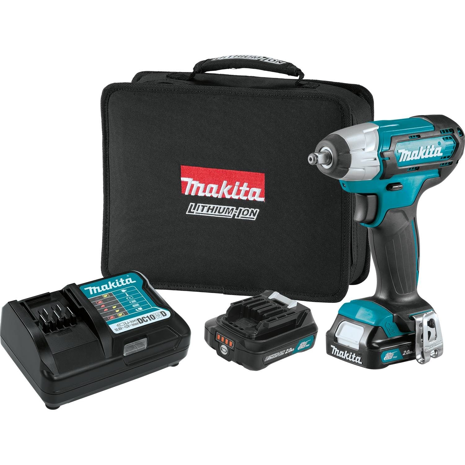 Makita WT02R1 12V Max CXT Lithium-Ion Cordless 3/8" Impact Wrench Kit