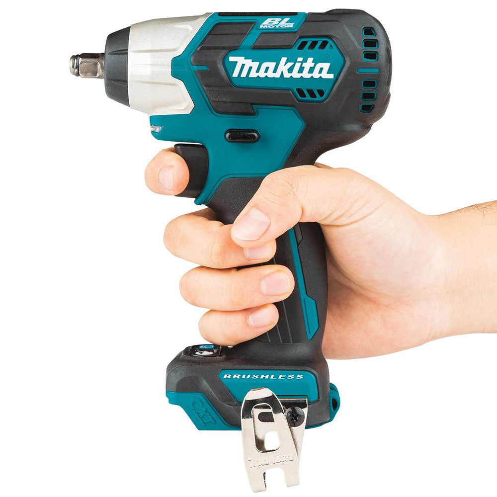 Makita WT05Z 12V Max CXT Brushless 3/8" Square Drive Impact Wrench - 3