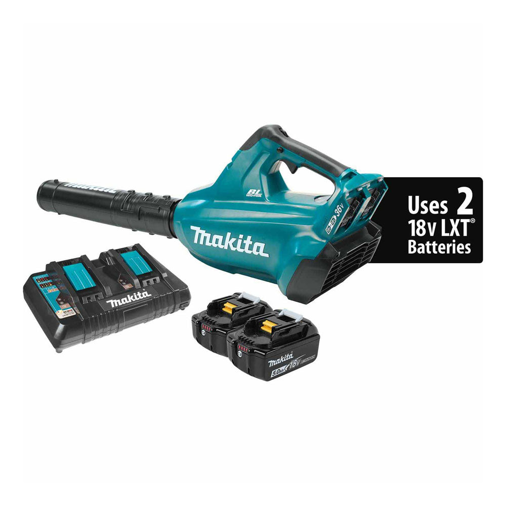 Makita XBU02PT 18V X2 LXT (36V) Brushless Cordless Blower Kit 5.0Ah