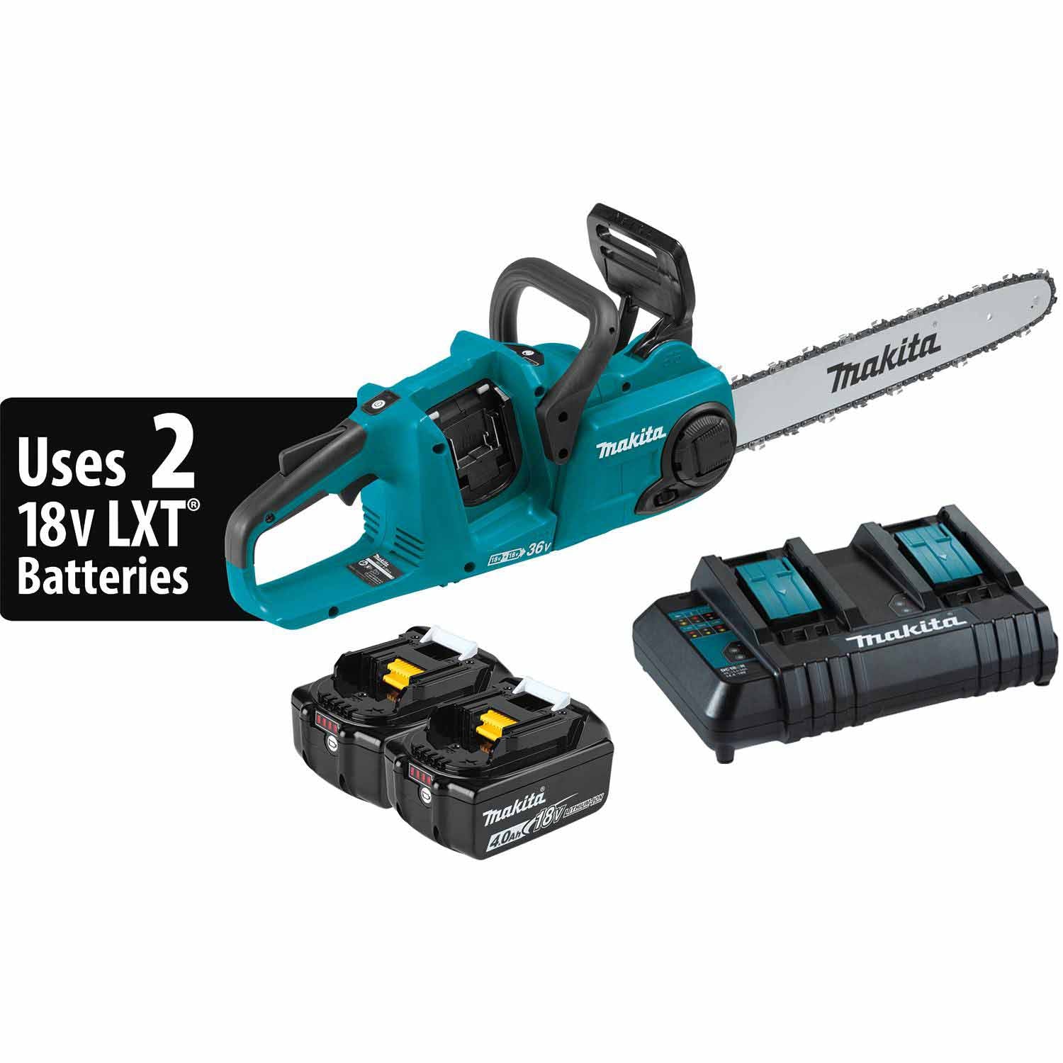 Makita XCU04CM 36V (18V X2) LXT 16" Chain Saw Kit - 3