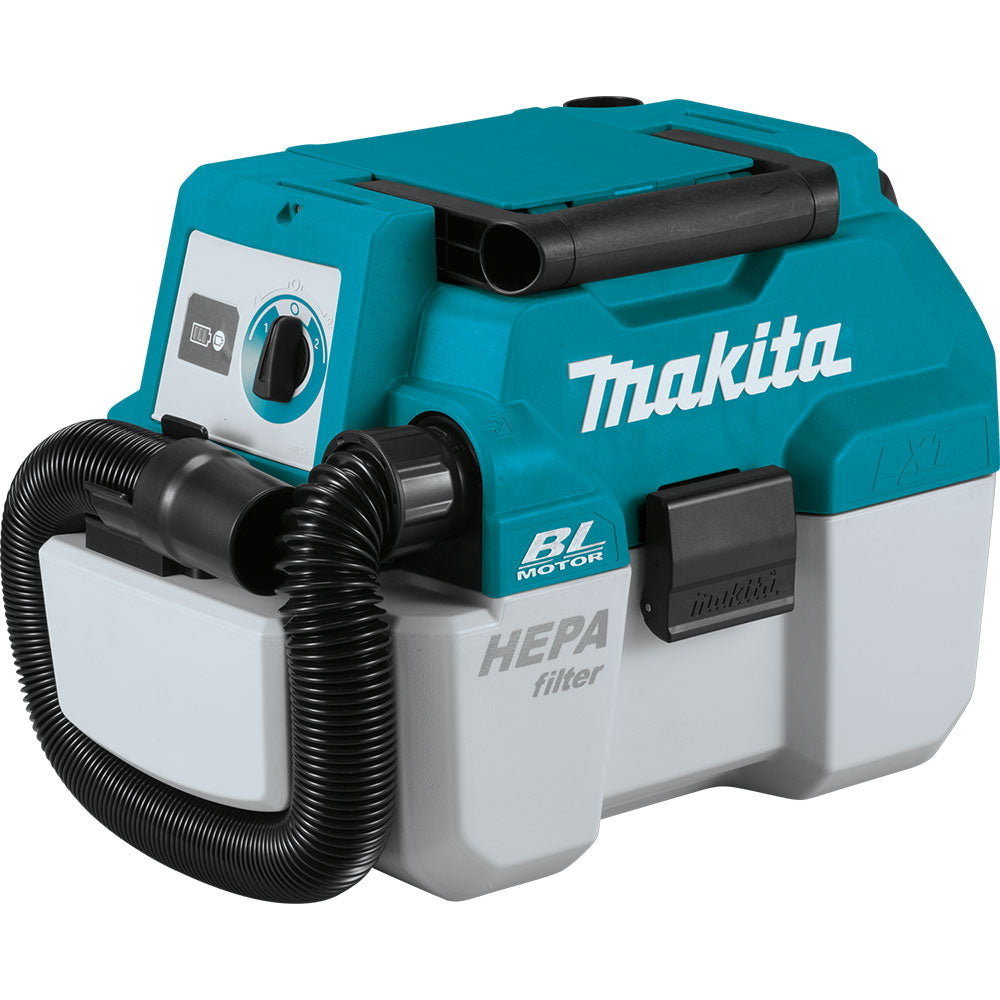 Makita XCV11Z 18V LXT 2 Gallon HEPA Wet/Dry Vacuum