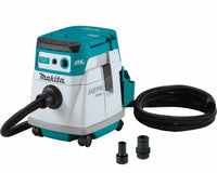 Makita XCV24ZX 36V (18V X2) LXT HEPA Filter Dry Dust Extractor 4 Gal, Tool Only