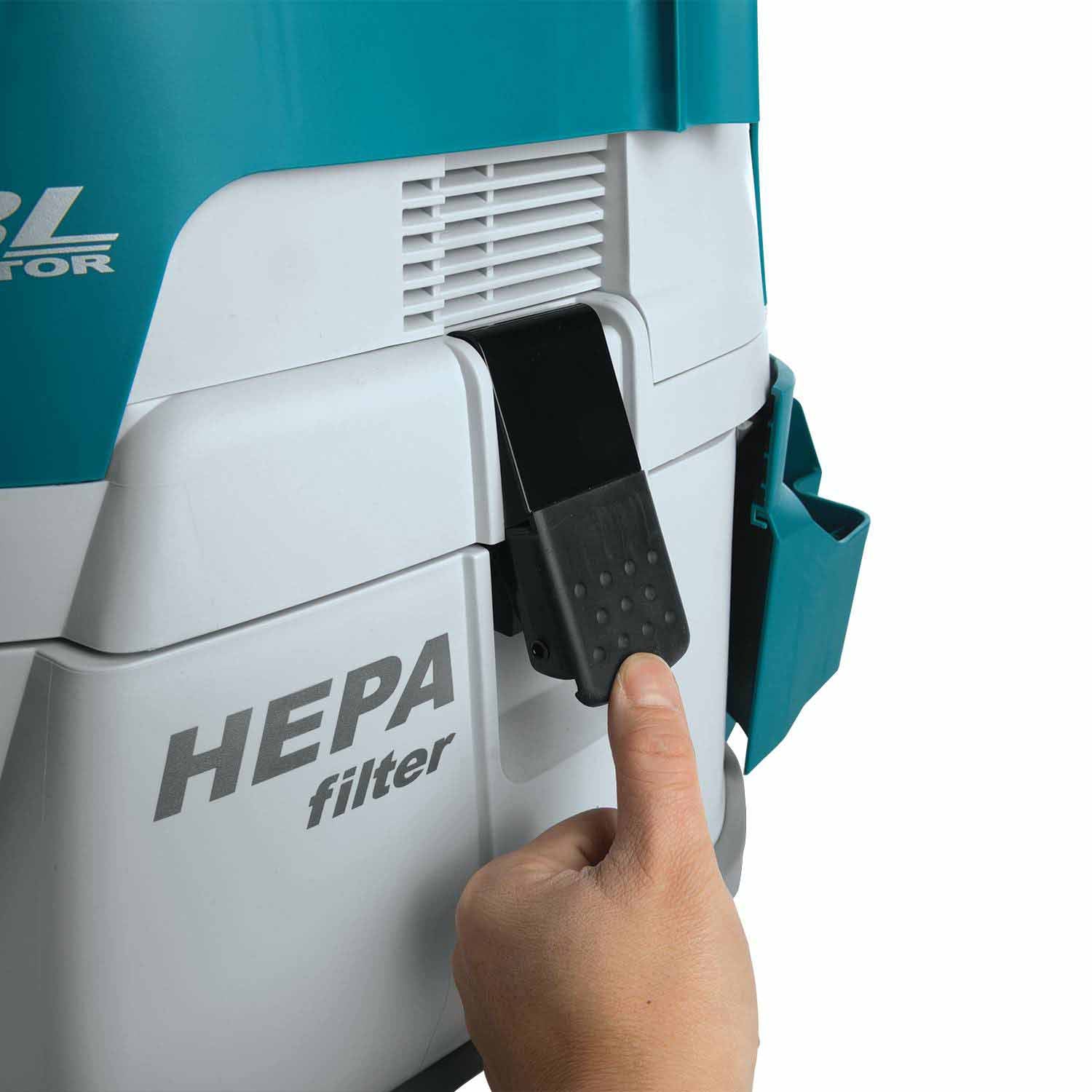 Makita XCV24ZX 36V (18V X2) LXT HEPA Filter Dry Dust Extractor 4 Gal, Tool Only - 5