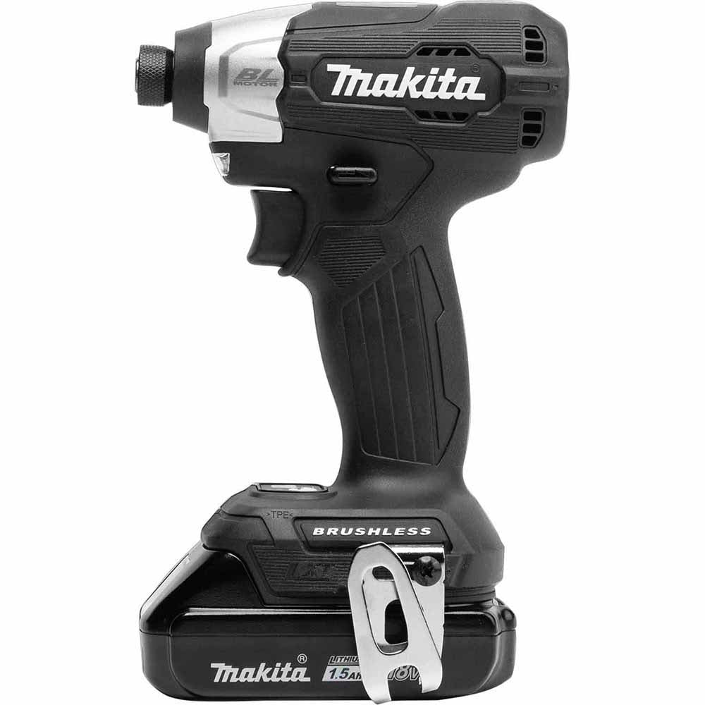 Makita XDT18SY1B 18V LXT Lithium‑Ion Sub‑Compact Brushless Cordless Impact Driver Kit (1.5Ah) - 2