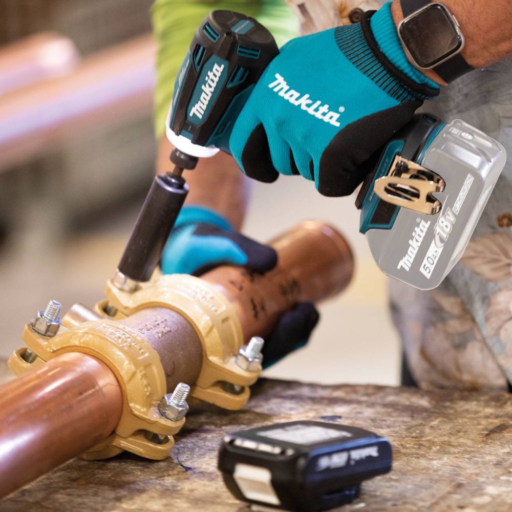 Makita XDT19Z 18V LXT Lithium-Ion Brushless Cordless Quick-Shift Mode 4-Speed Impact Driver, Tool Only - 8