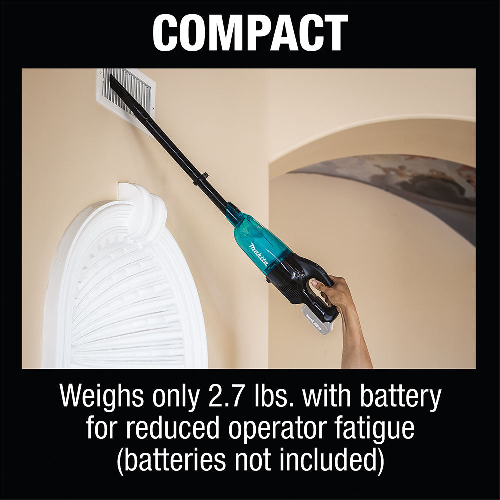 Makita XLC03ZBX4 18V LXT Brushless Cordless Vacuum Trigger w/ Lock, Tool Only - 6