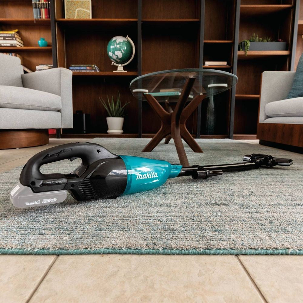 Makita XLC08ZB 18V LXT Lithium-ion Compact Brushless Cordless Vacuum, Trigger w/ Lock (Tool Only) - 11