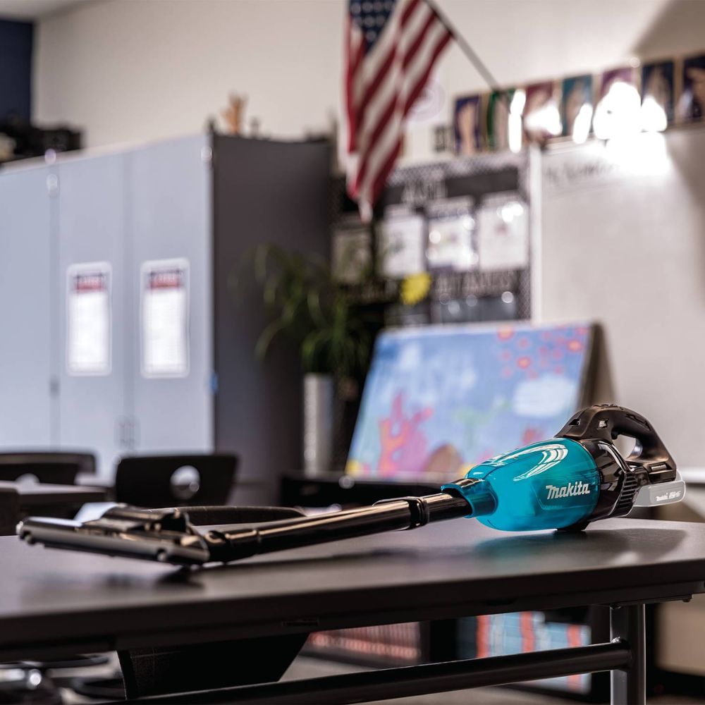 Makita XLC08ZB 18V LXT Lithium-ion Compact Brushless Cordless Vacuum, Trigger w/ Lock (Tool Only) - 12