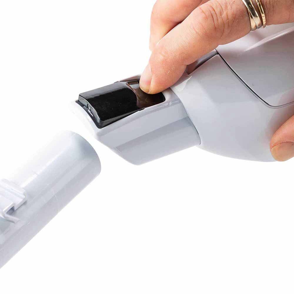 Makita XLC10R1W 18V LXT Lithium-ion Compact Brushless Cordless 4 -Speed Vacuum Kit, w/ Push Button and Dust Bag (2.0Ah) - 4