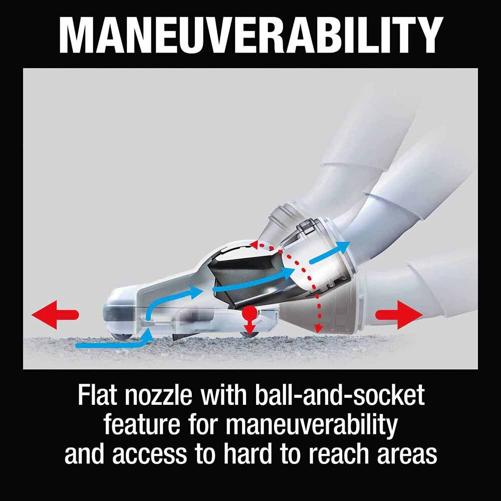 Makita XLC10ZW 18V LXT Lithium-ion Compact Brushless Cordless 4 -Speed Vacuum, w/ Push Button and Dust Bag (Tool Only) - 10