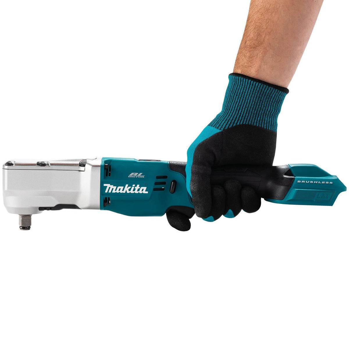 Makita XLT04Z 18V LXT Brushless Cordless High Torque 1/2" Square Drive Angle Impact Wrench with Friction Ring (Tool Only) - 6