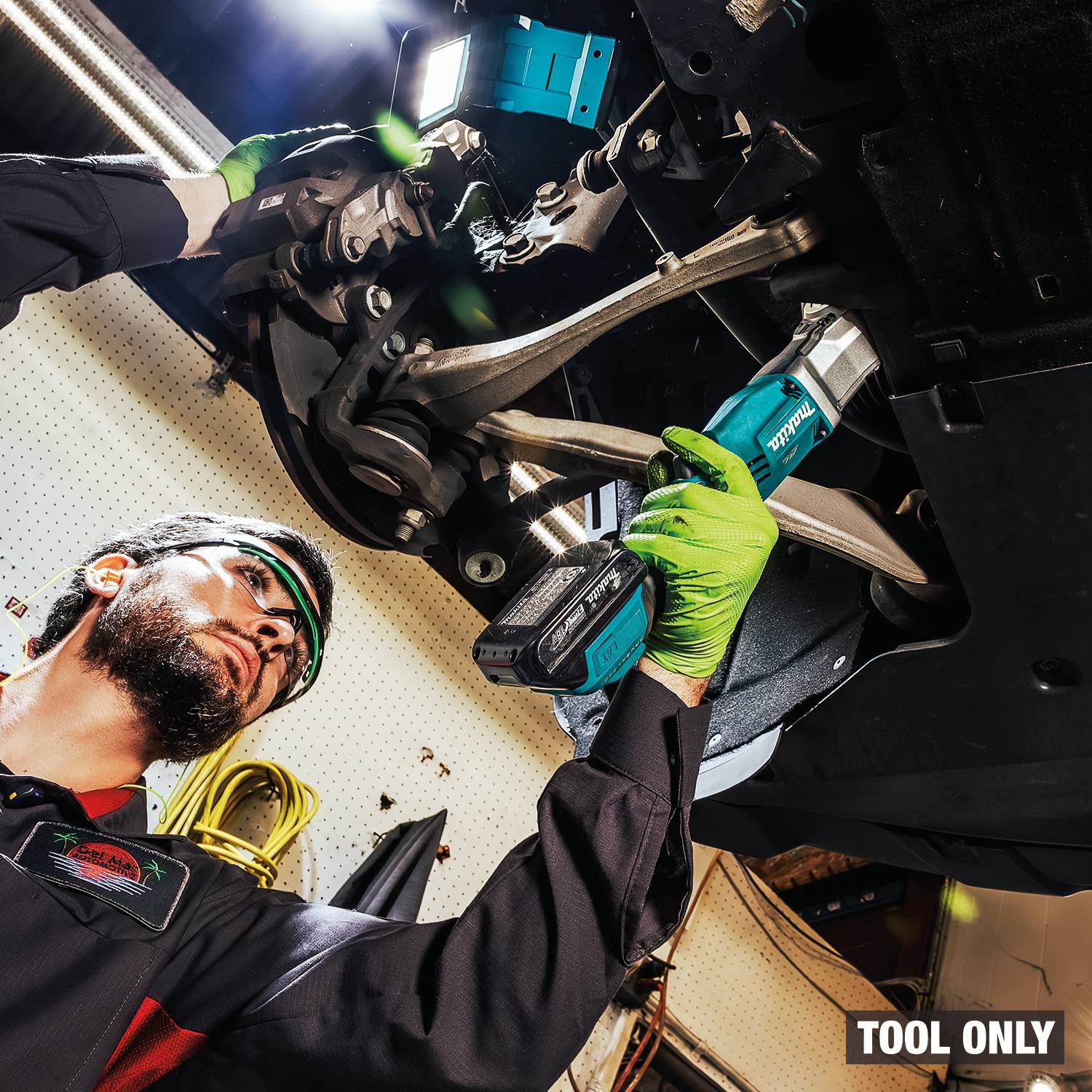 Makita XLT05Z 18V LXT Brushless 1/2" Angle Impact Wrench with Detent Pin Tool Only - 8