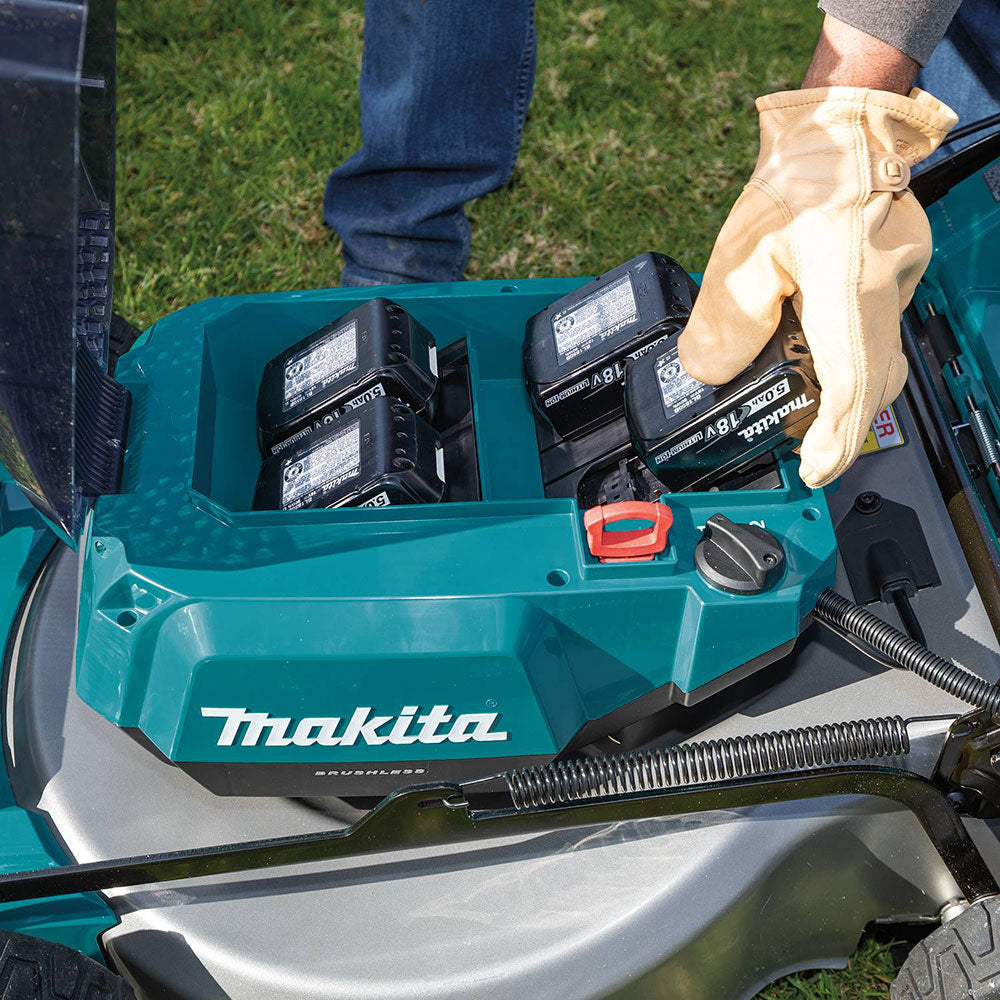 Makita XML06PT1 18V X2 (36V) LXT 18" Self Propelled Lawn Mower Kit - 6