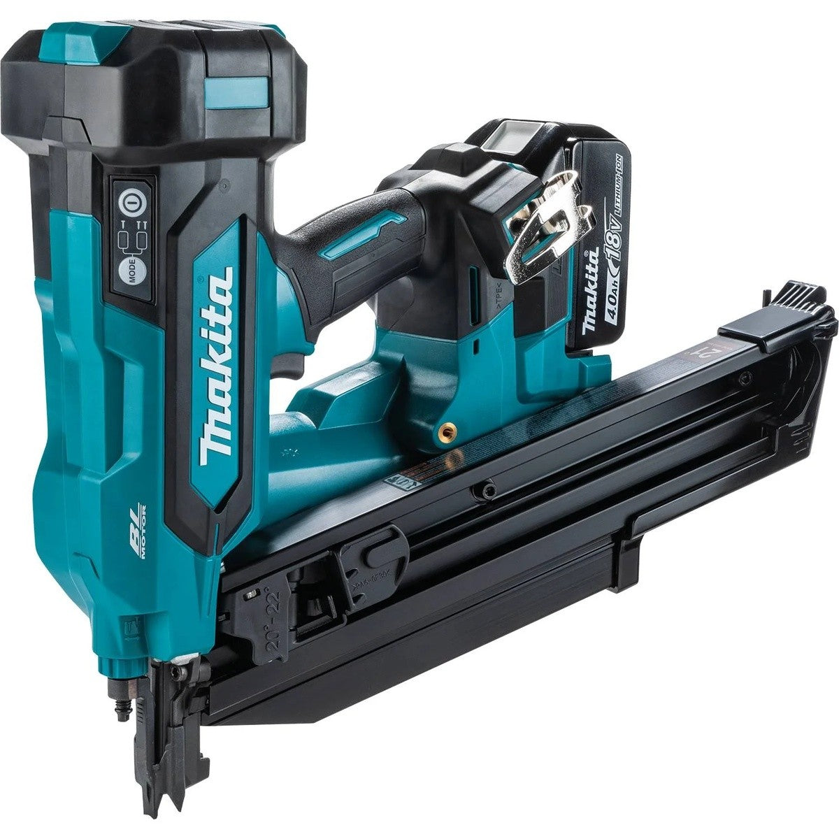 Makita XNB03M1 18V LXT Lithium-Ion Brushless Cordless 21" Full Round Head 3-1/2" Framing Nailer Kit (4.0Ah) - 2
