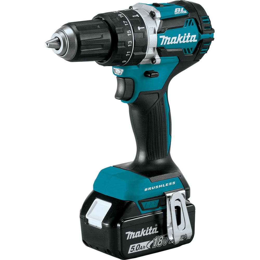 Makita XPH12T 18V LXT Compact 1/2" Hammer Driver-Drill Kit (5.0Ah) - 2