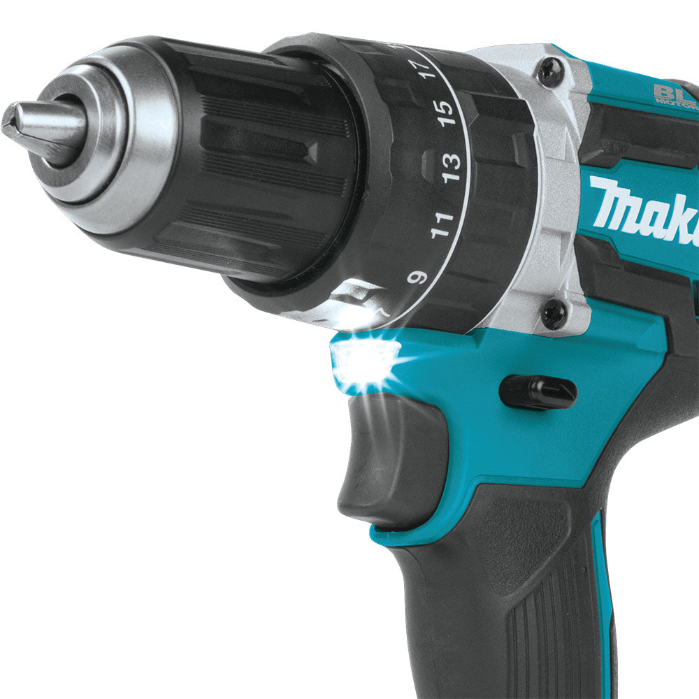 Makita XPH12T 18V LXT Compact 1/2" Hammer Driver-Drill Kit (5.0Ah) - 4