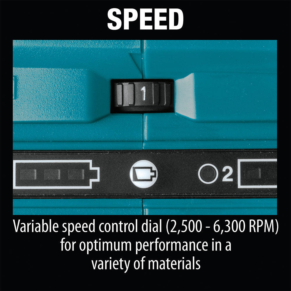 Makita XPS02ZU 18V X2 LXT 6-1/2" Plunge Circular Saw, AWS™ (Tool Only) - 36