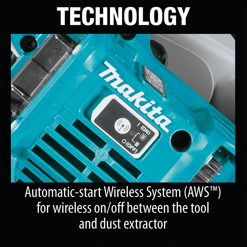 Makita XPS02ZU 18V X2 LXT 6-1/2" Plunge Circular Saw, AWS™ (Tool Only) - 37