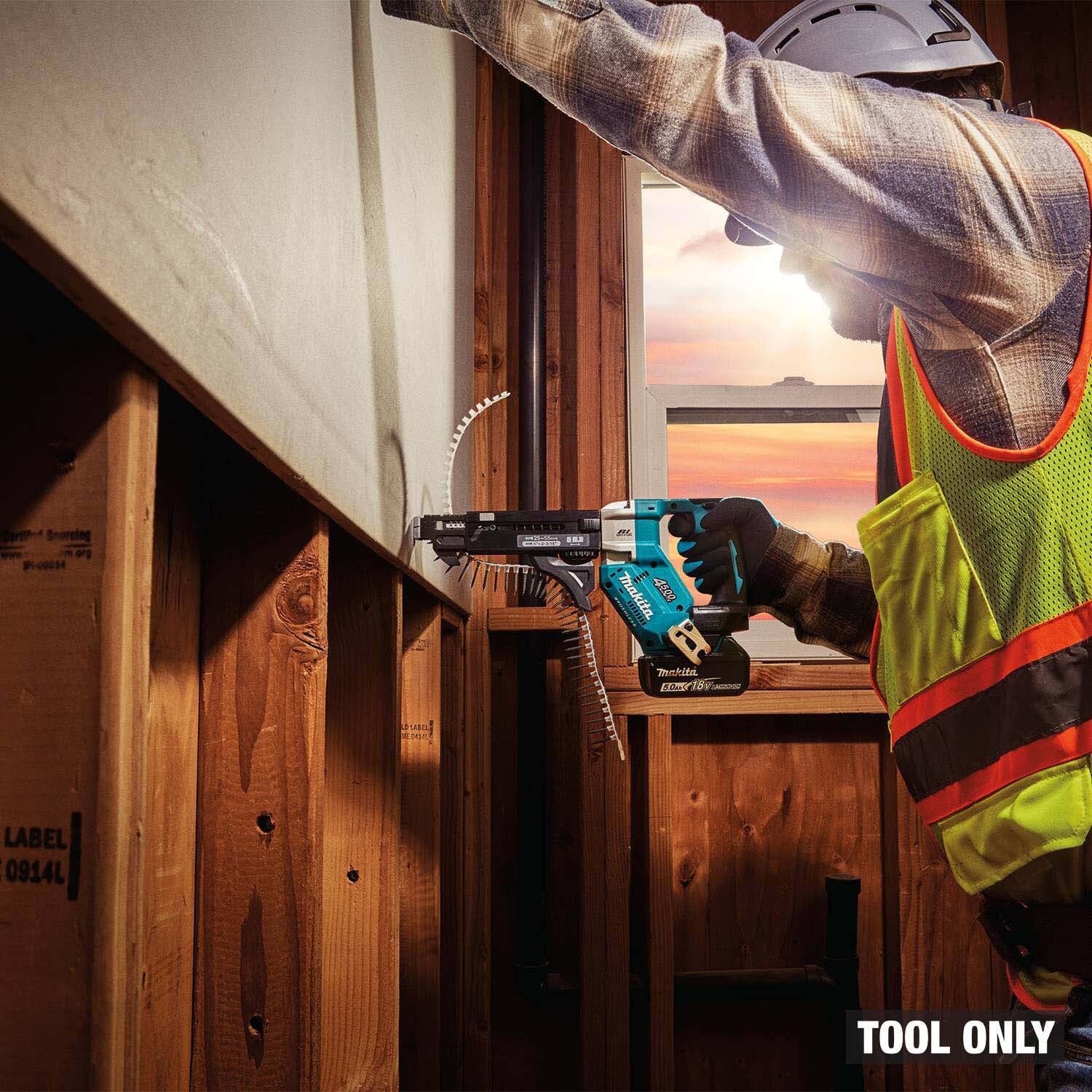 Makita XRF04Z 18V LXT Brushless Cordless 4500 RPM Autofeed Screwdriver 15-5/8 in Tool Only - 9