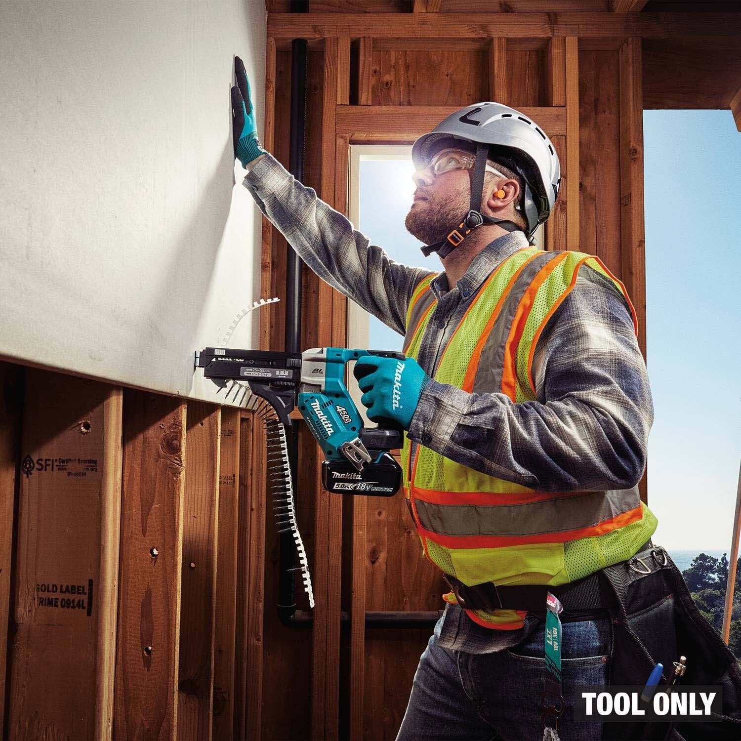 Makita XRF04Z 18V LXT Brushless Cordless 4500 RPM Autofeed Screwdriver 15-5/8 in Tool Only - 11