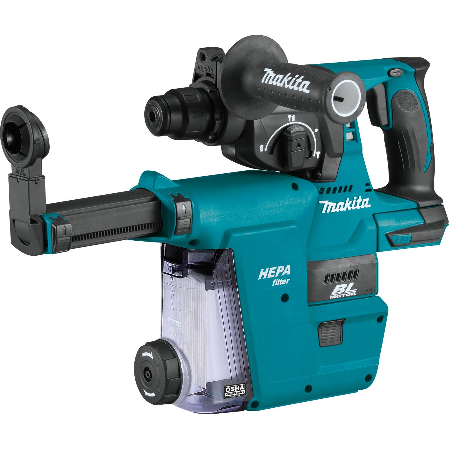 Makita XRH01ZWX 18V LXT 1" Rotary Hammer, Tool Only - 2