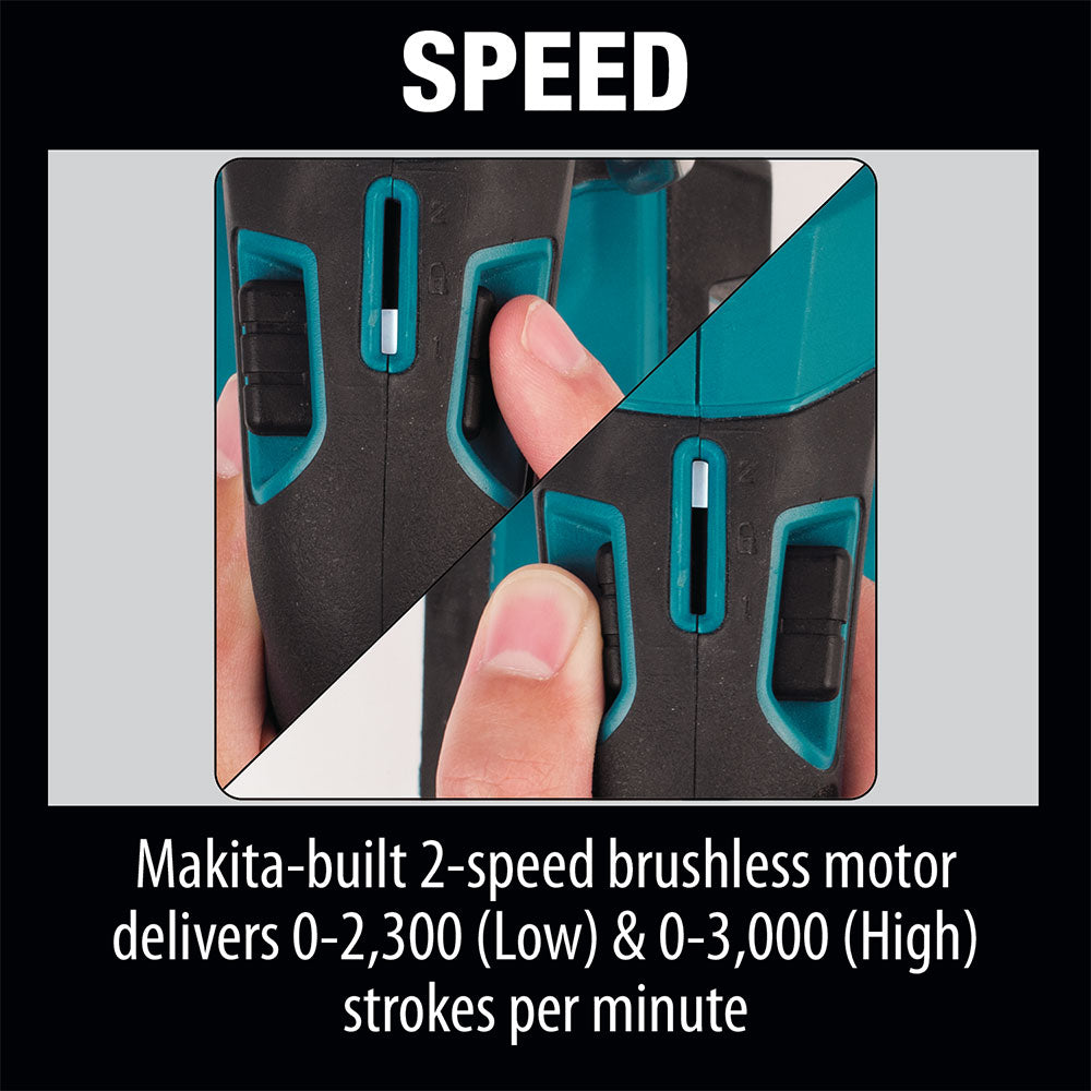 Makita XRJ05Z 18V LXT Brushless Cordless Recipro Saw (Tool Only) - 15