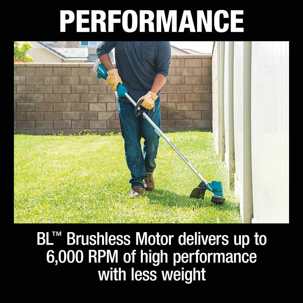 Makita XRU23Z 18V LXT® Lithium-Ion Brushless Cordless 13" String Trimmer (Tool Only) - 5