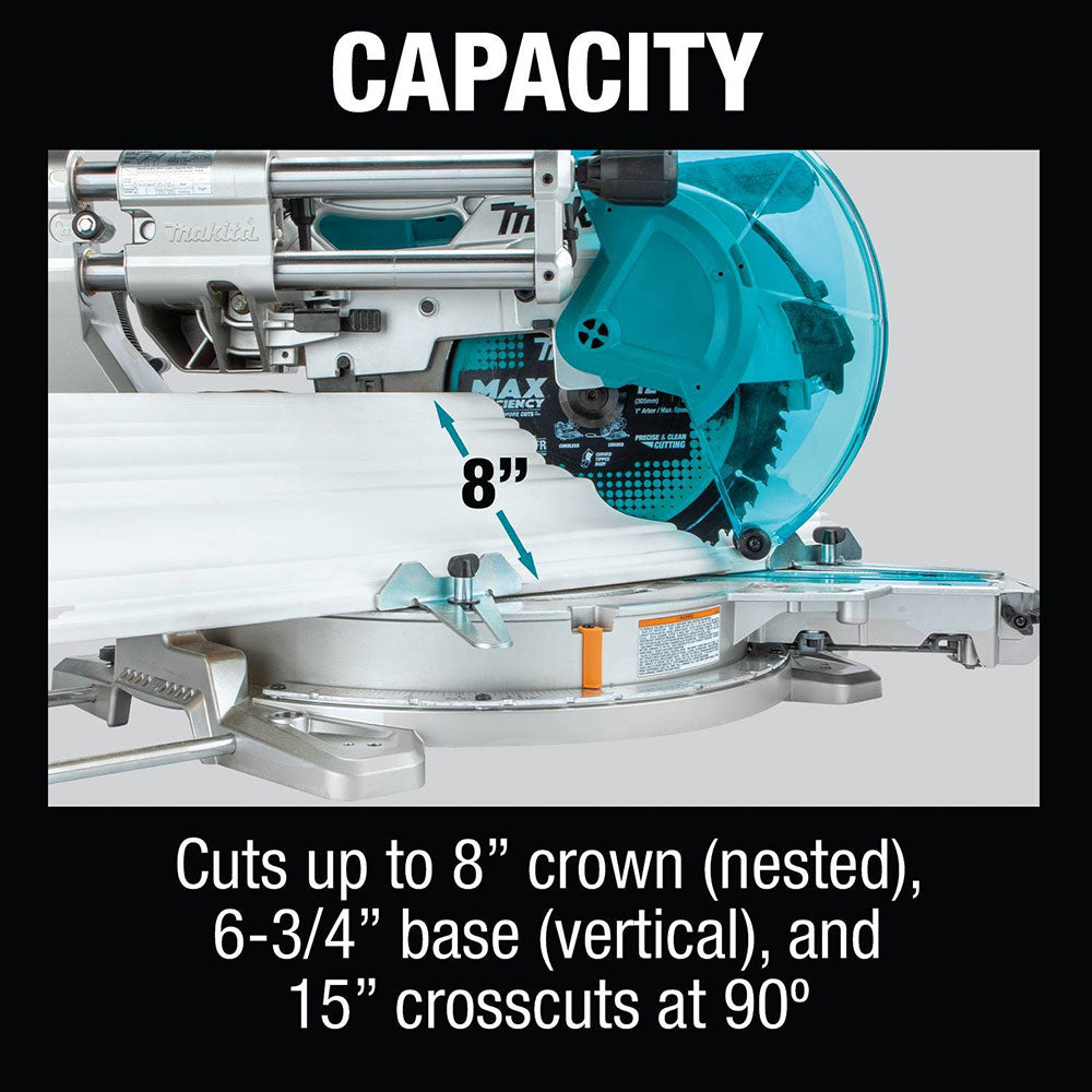 Makita XSL07Z 18V X2 LXT (36V) Brushless 12" Sliding Compound Miter Saw - 21