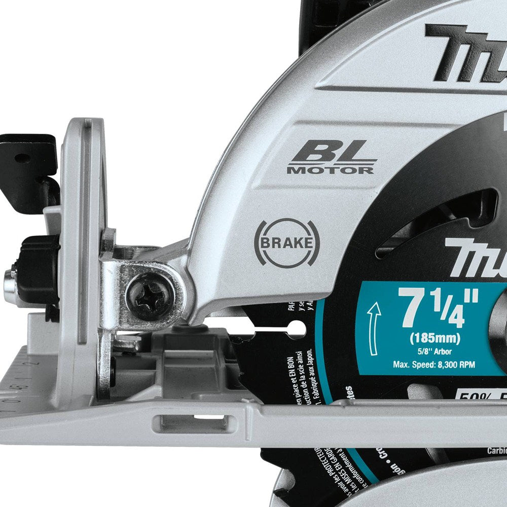 Makita XSR01PT 18V X2 LXT Li-Ion (36V) Brushless Cordless Rear Handle 7-1/4" Circular Saw Kit, 5.0Ah - 14