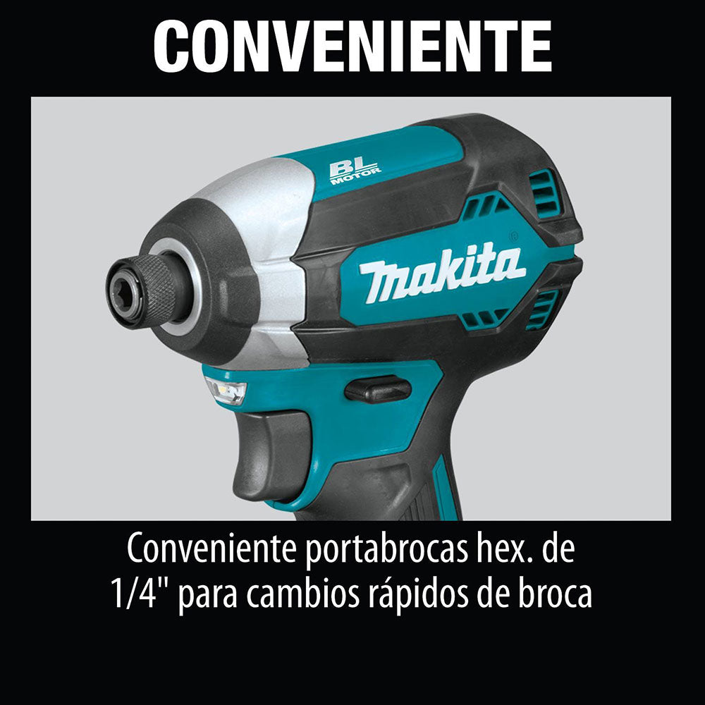 Makita XT284SX1 18V LXT Brushless 2-Pc. Combo Kit (3.0Ah) - 16