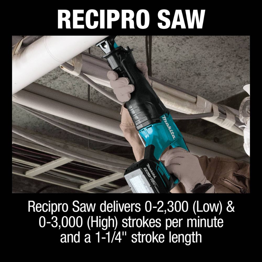 Makita XT454T 18V LXT 4-Pc. Combo Kit (5.0Ah) - 10