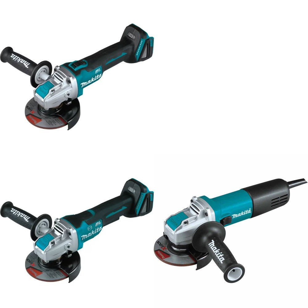 Makita XAG25Z X-LOCK Grinder Kit W/ XAG26Z Grinder and FREE GA4570